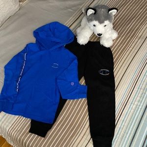 Toddler boys sweat pants set Champion